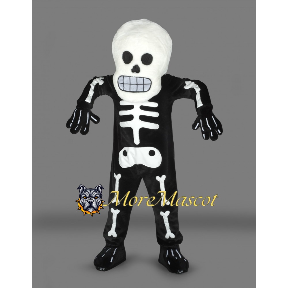 Halloween Skeleton Mascot Costume
