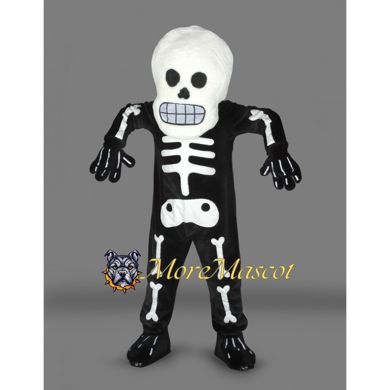 Halloween Skeleton Mascot Costume