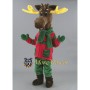 Christmas Moose Mascot Costume