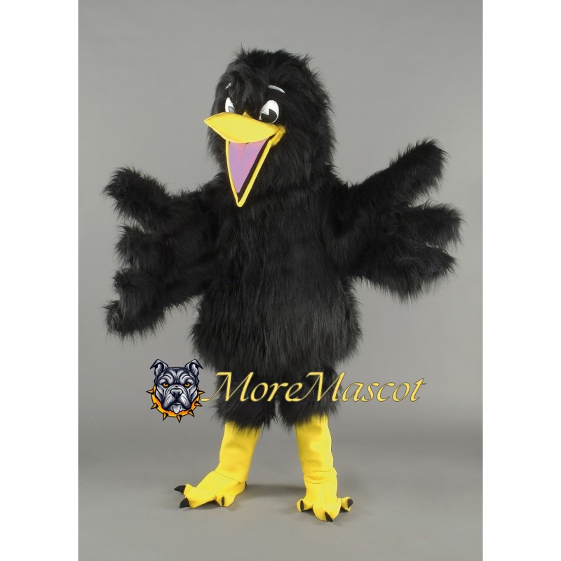 Adult Crow Mascot Costume