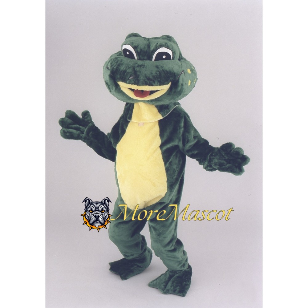 Superb Frog Mascot Costume