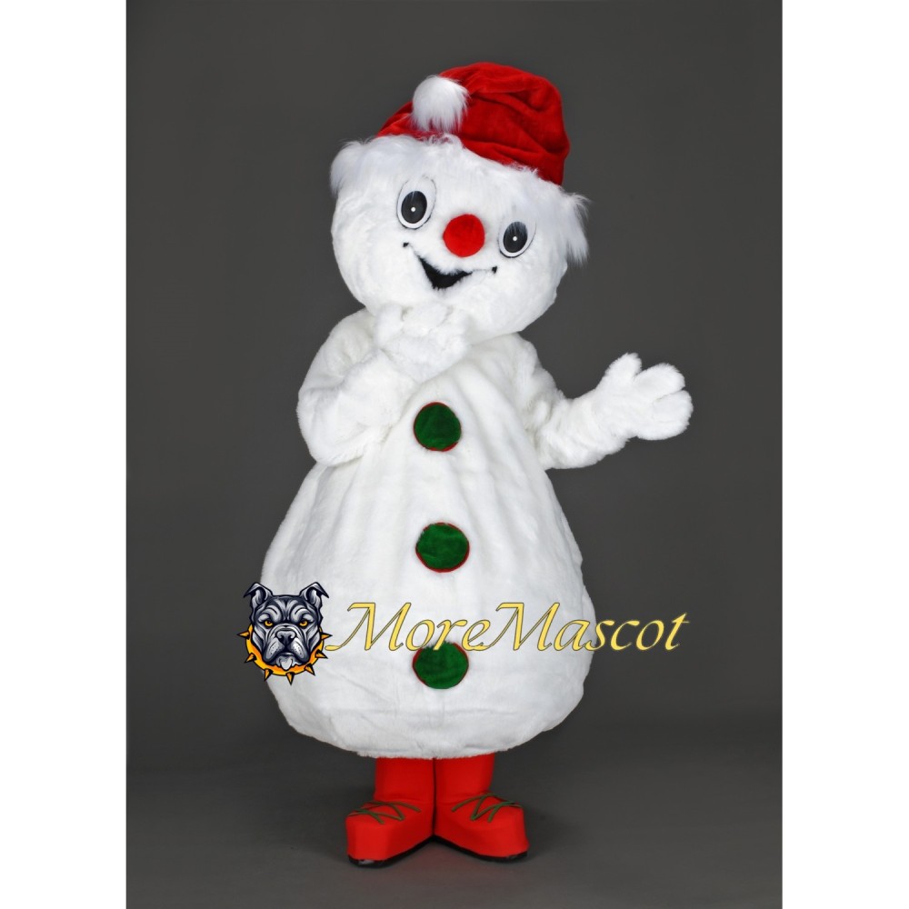 Christmas Snowman Mascot Costume