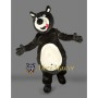 Happy Black Bear Mascot Costume