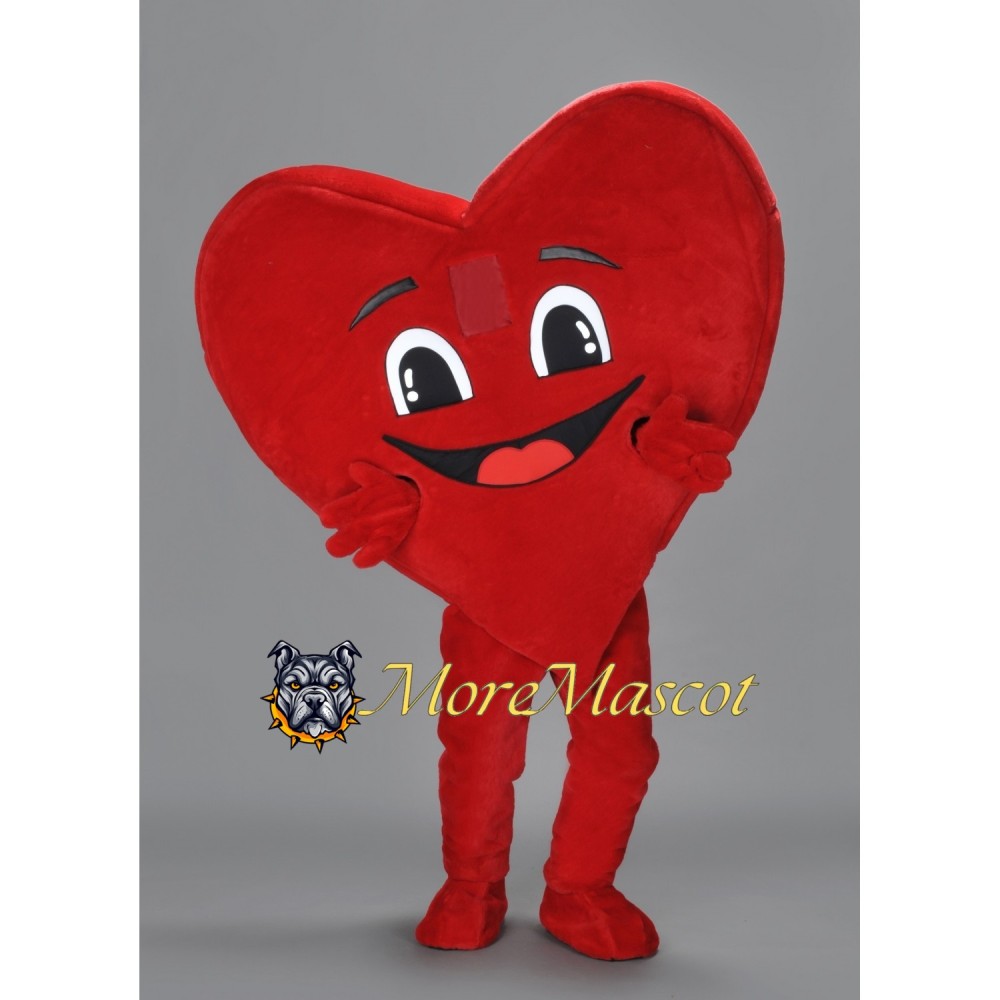 Heart Mascot Costume