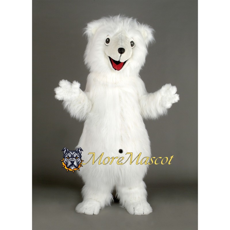 Superb Polar Bear Mascot Costume