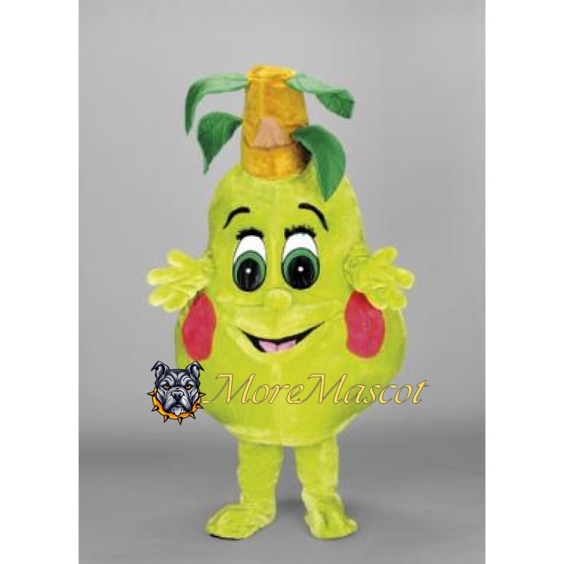 Pear Mascot Costume