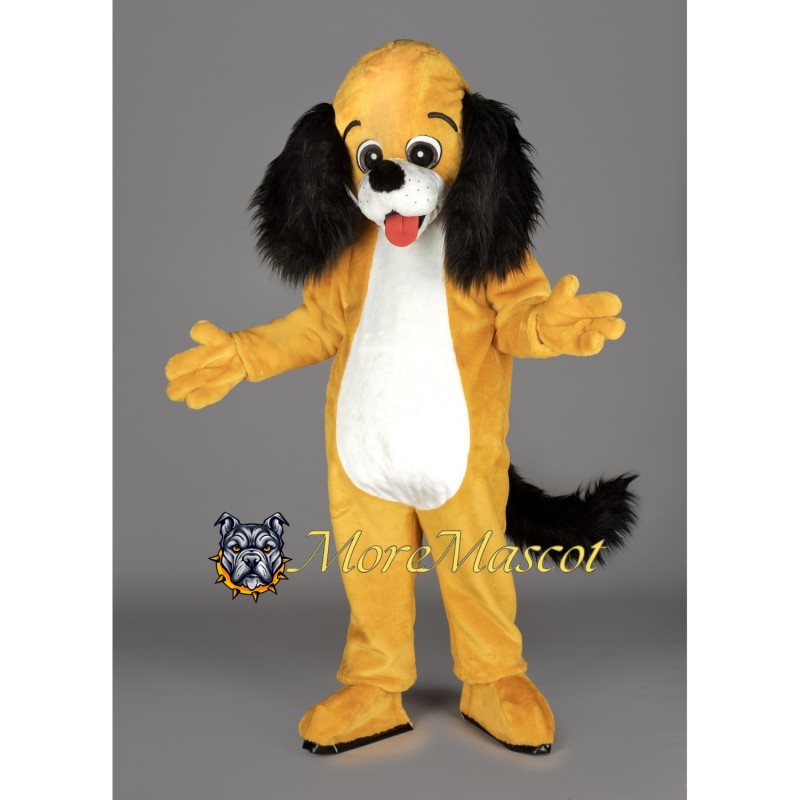 Orange Dog Mascot Costume