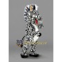 Superb Zebra Mascot Costume