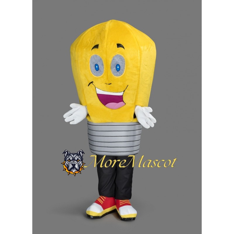 Light Bulb Mascot Costume