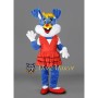 Blue Rabbit Girl Mascot Costume