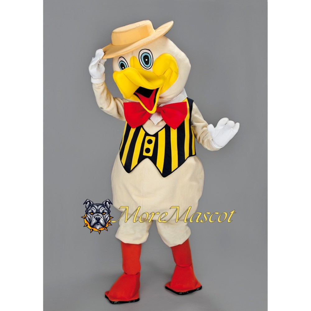 Gentleman Duck Mascot Costume