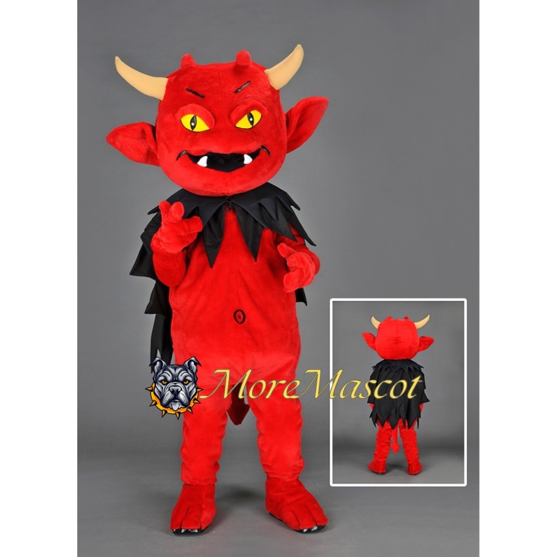 Red Devil Mascot Costume