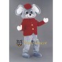 Grey Mouse Mascot Costume