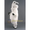 White Goat Mascot Costume