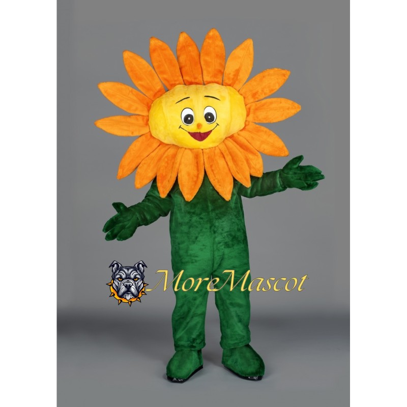 Sunflower Mascot Costume