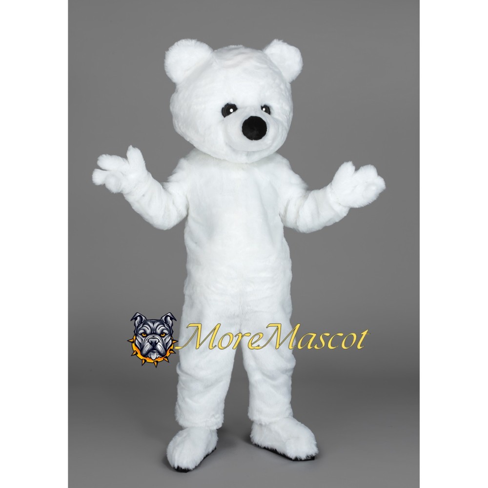 White Bear Fursuit Mascot Costume