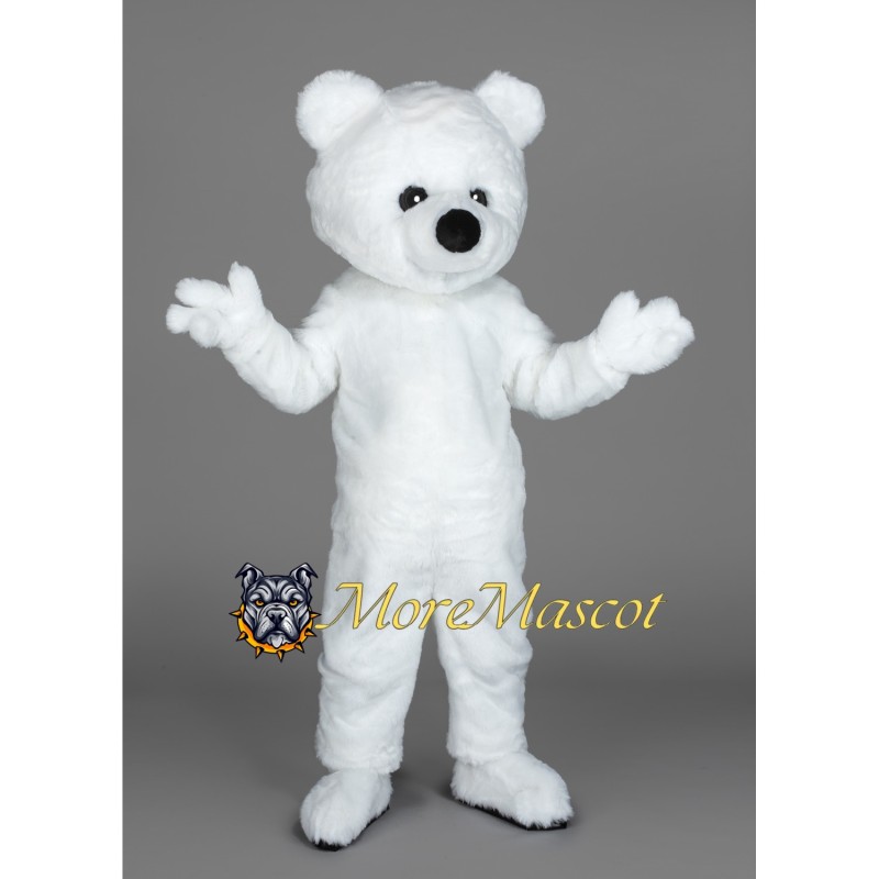 White Bear Fursuit Mascot Costume