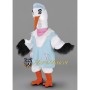 White Flamingo Mascot Costume