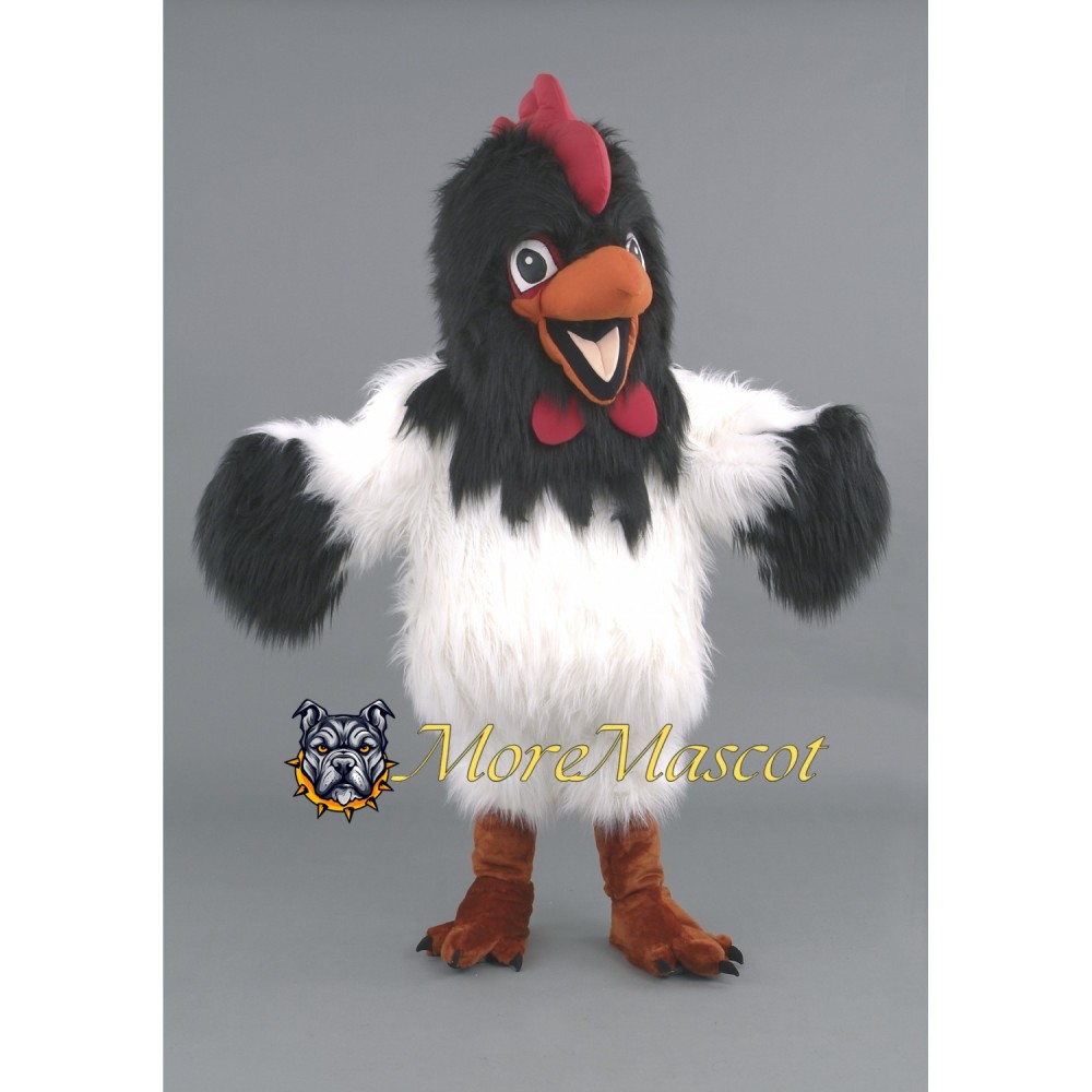 White Cock Mascot Costume