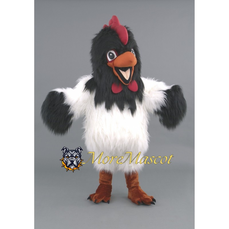 White Cock Mascot Costume