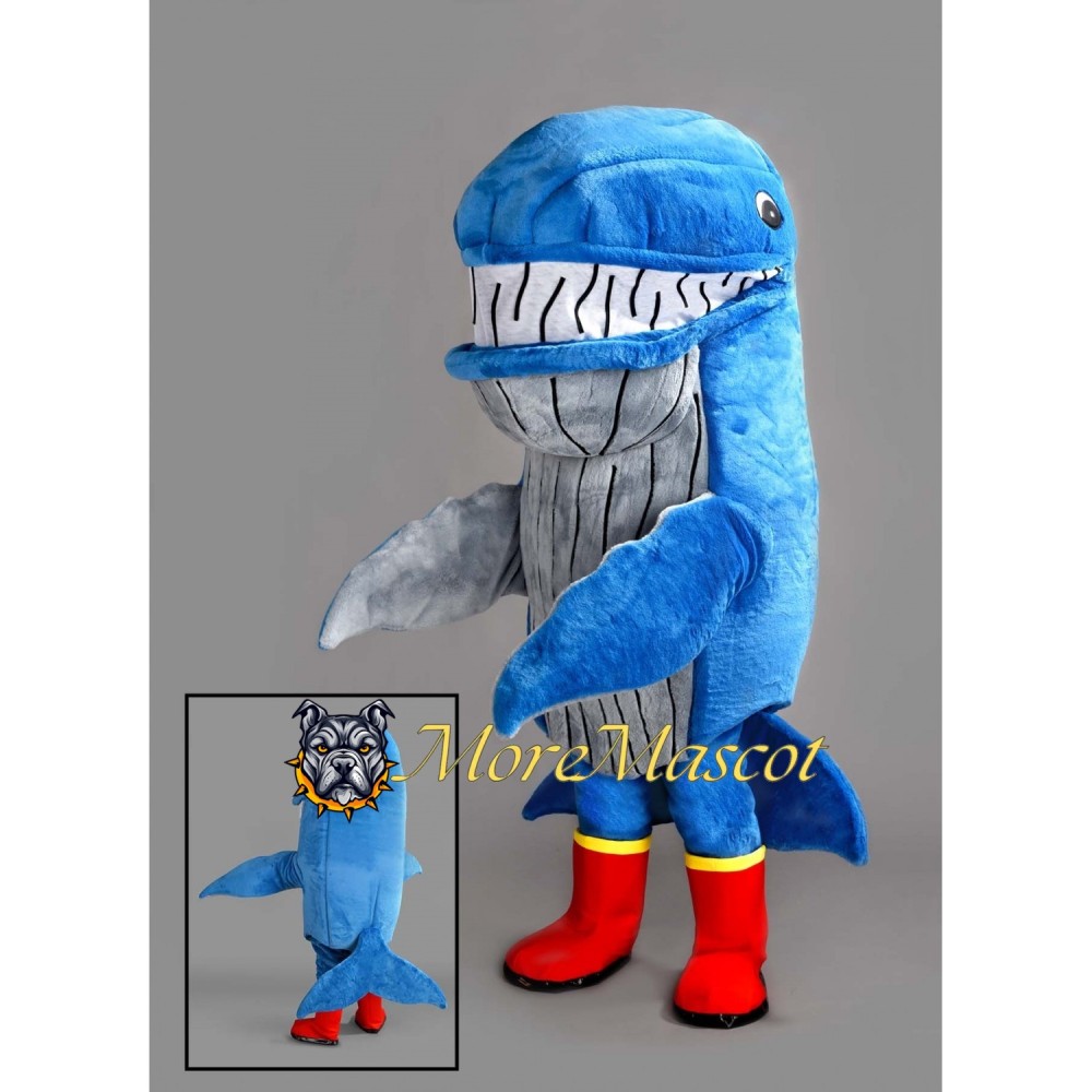 Fierce Shark Mascot Costume