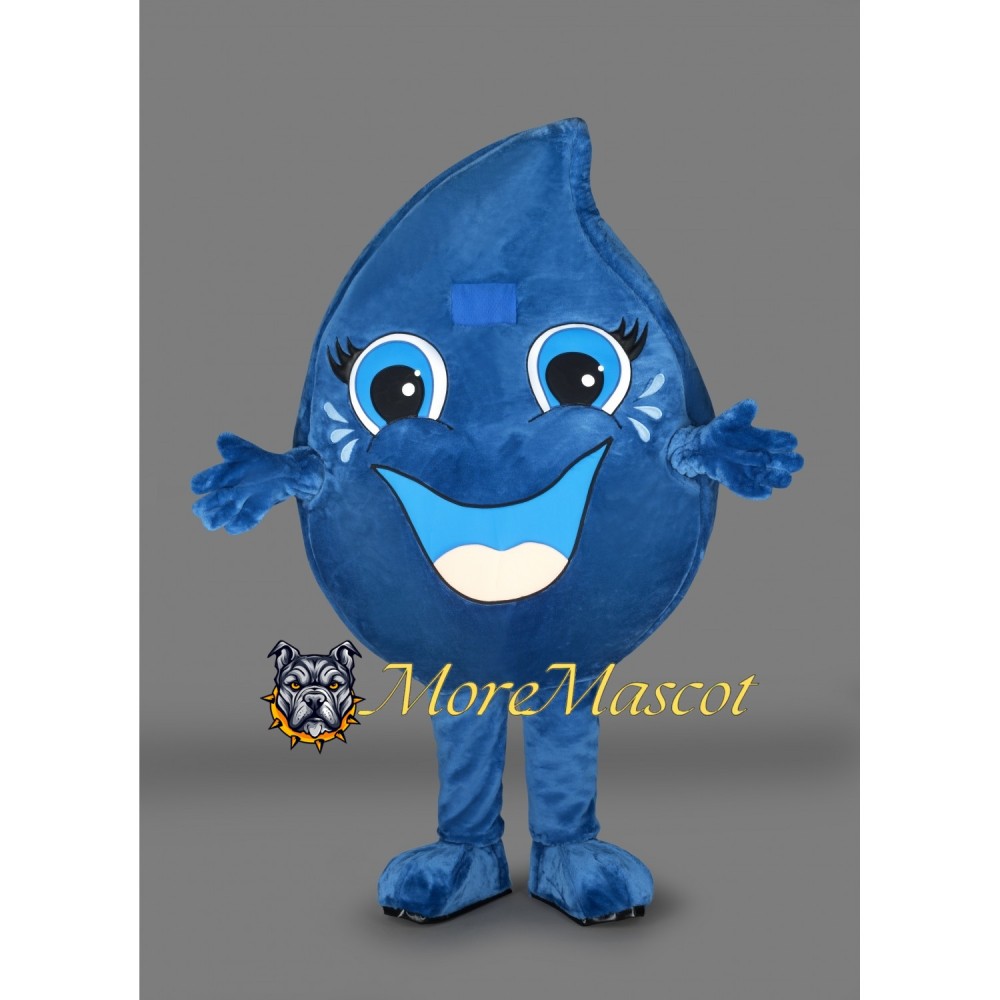 Water Droplet Mascot Costume