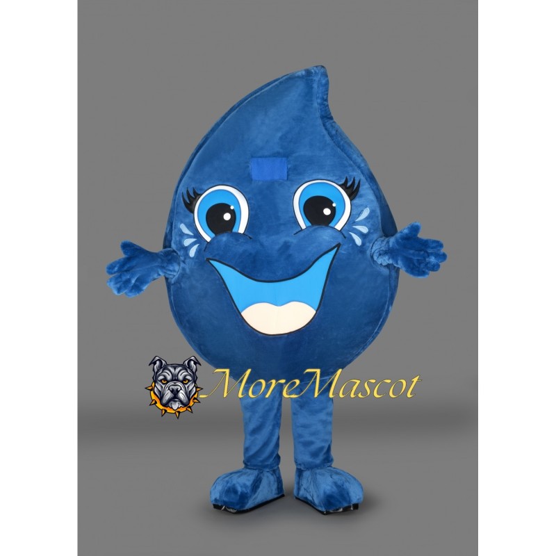 Water Droplet Mascot Costume