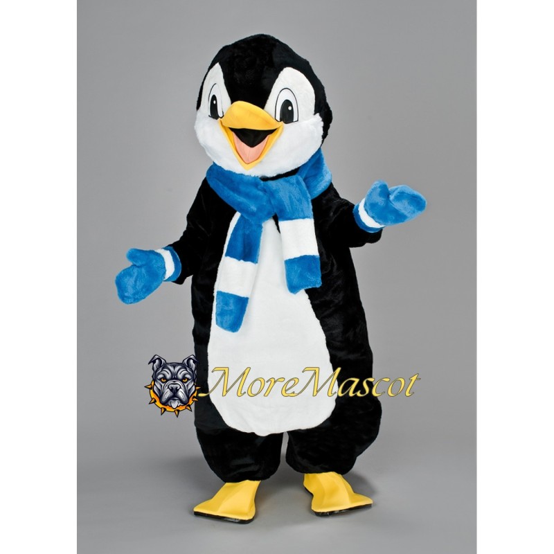Friendly Penguin Mascot Costume