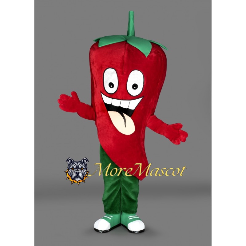 Red Pepper Mascot Costume