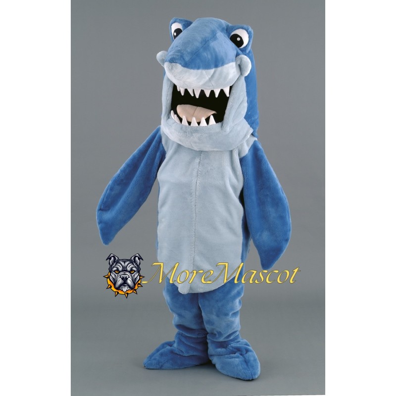 Realistic Shark Mascot Costume