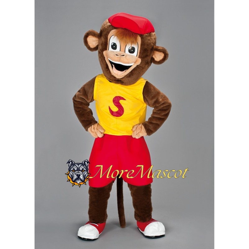 Happy Monkey Mascot Costume