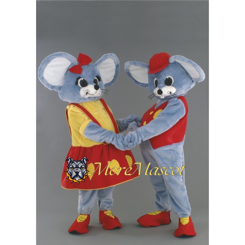 Friendly Mouse Mascot Costume
