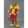 Brown Cat Mascot Costume