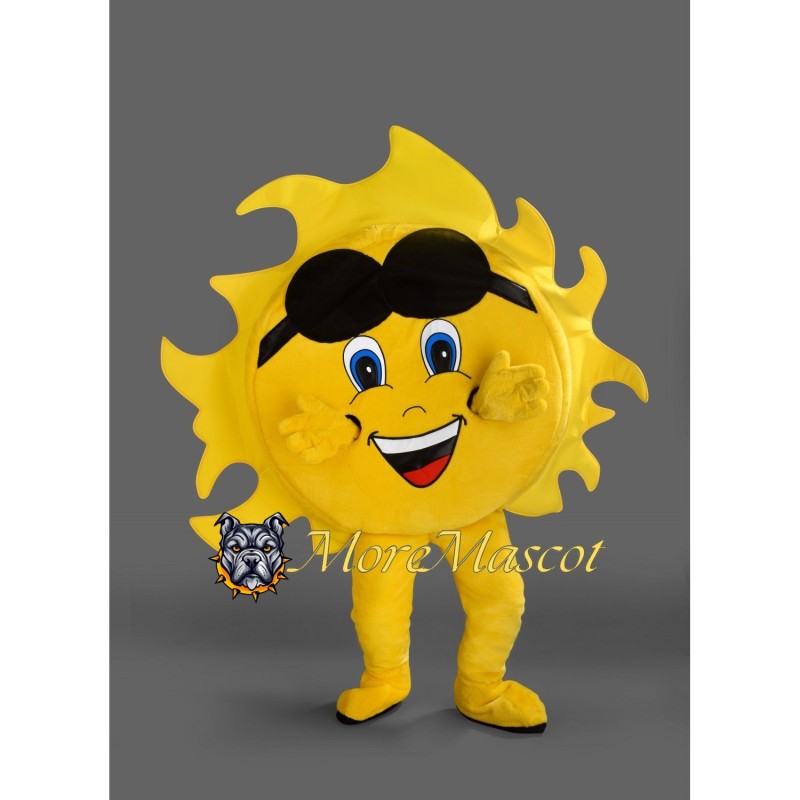 Cool Sun Mascot Costume