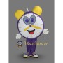 Purple Clock Mascot Costume
