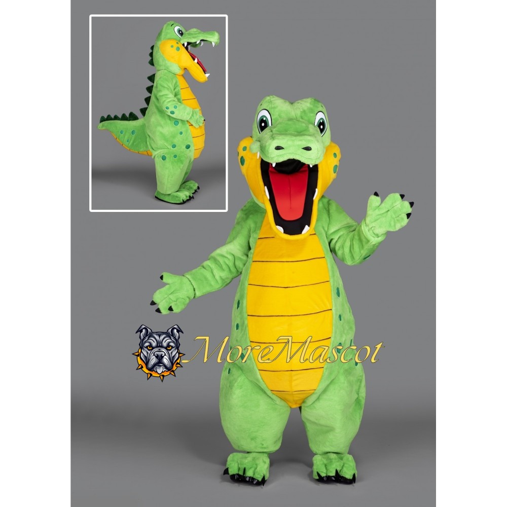 Realistic Crocodile Mascot Costume