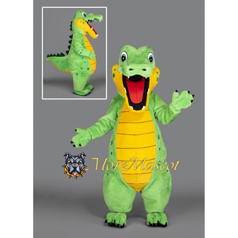 Realistic Crocodile Mascot Costume