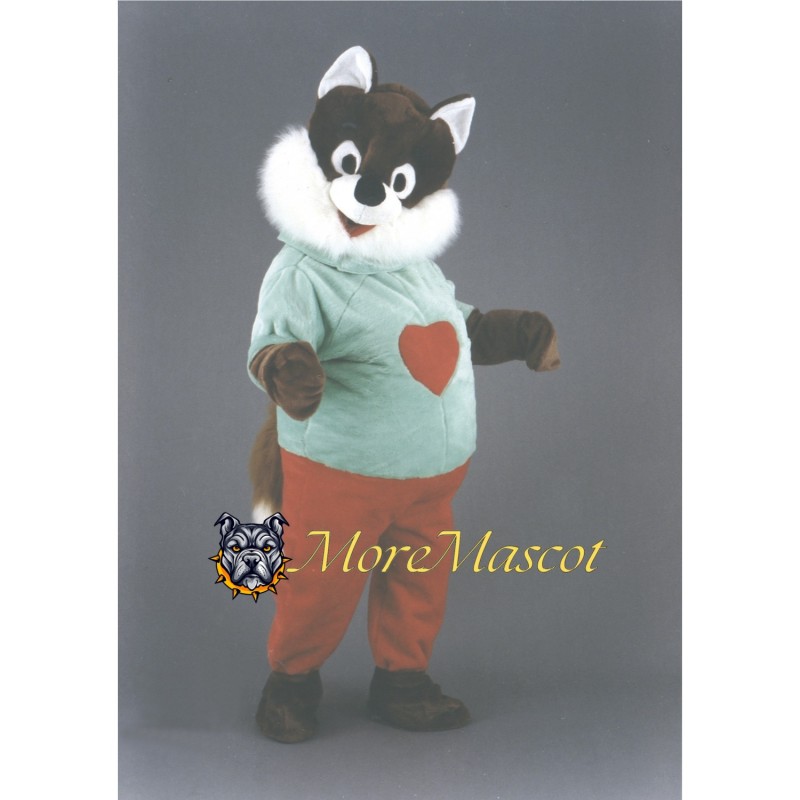 Superb Fox Mascot Costume