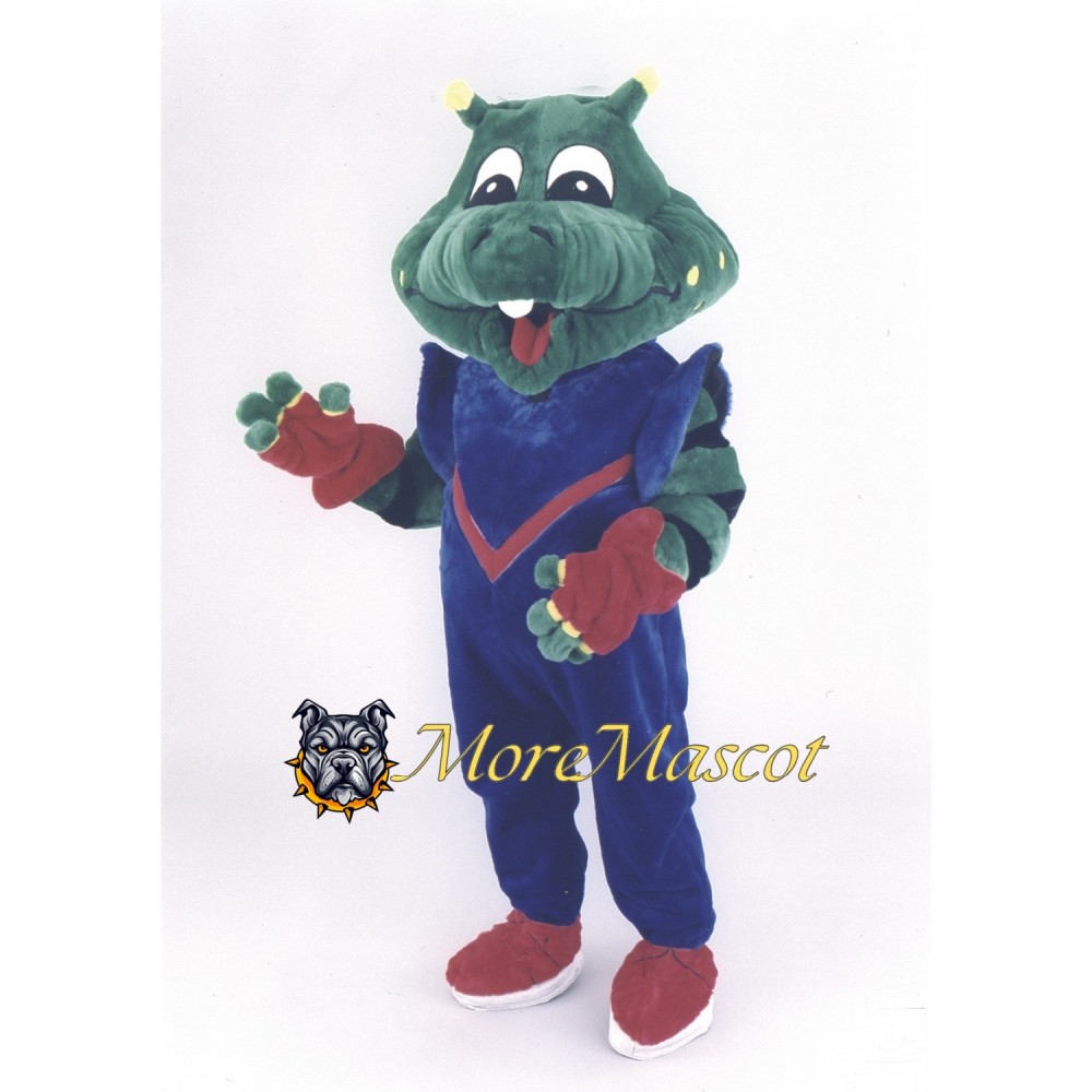 Adult Alligator Mascot Costume