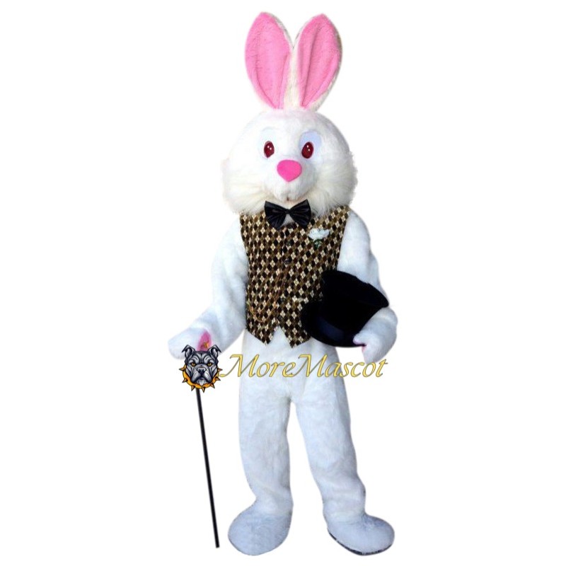 Magic White Rabbit Mascot Costume