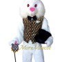 Magic White Rabbit Mascot Costume