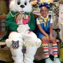 Green Wendell Rabbit Mascot Costume