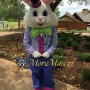 Friendly Easter Bunny Mascot Costume