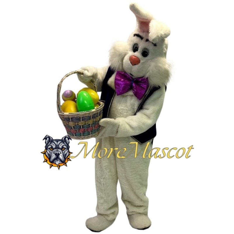 Easter White Rabbit Mascot Costume