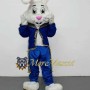 Blue Set Rabbit Mascot Costume