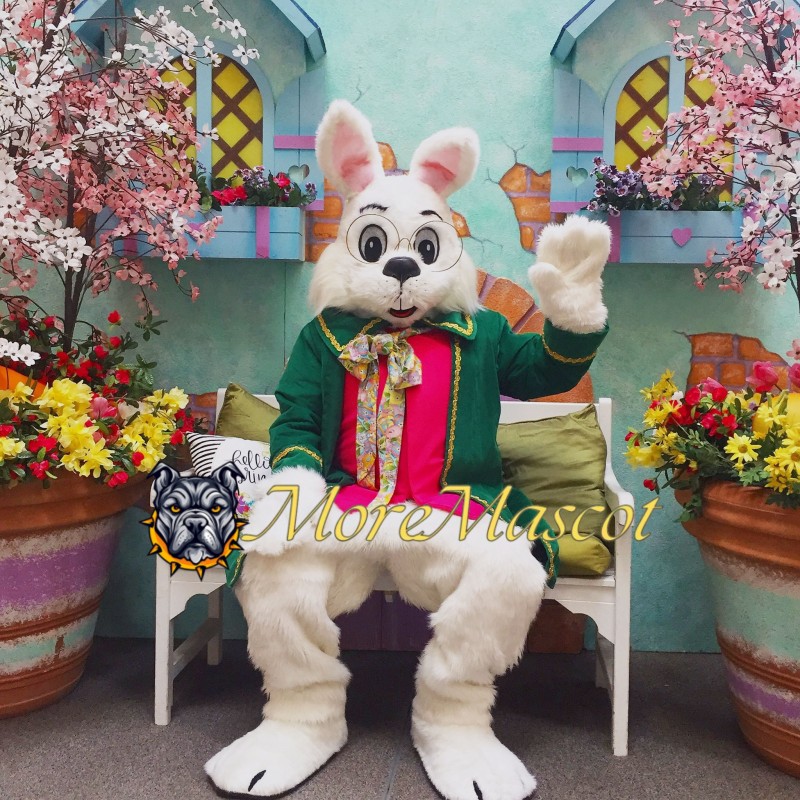 Lightweight Wendell Rabbit Mascot Costume