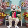 Lightweight Wendell Rabbit Mascot Costume