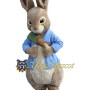 Realistic Peter Rabbit Mascot Costume