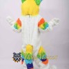 Colorful Husky Dog Mascot Costume