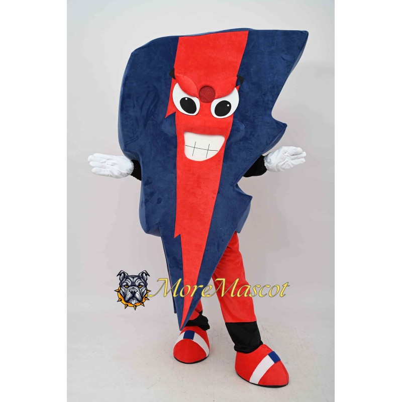 Lightning Mascot Costume